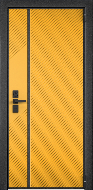 ULTIMATUM NEXT, Панель MDF с лакокрасочным покрытием, Lines-R, ЛКП Цитрус в Смоленске