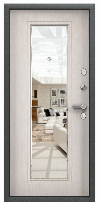 DELTA PRO MP, Панель MDF с ПВХ покрытием, СК6-СМ, Лиственница белая (арт. ПВХ Лиственница белая) в Смоленске